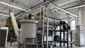 プラスチック摩擦洗濯機工業用PP PEプラスチックリサイクル摩擦洗濯機 - Product Image 3