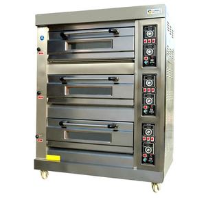 Horno Eléctrico de 3 Niveles y 9 Bandejas con Certificación CE para Cocina de Hotel, Restaurante y Catering - Product Image 5