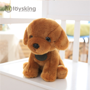 Peluche de chien <span class=keywords><strong>Golden</strong></span> <span class=keywords><strong>Retriever</strong></span> personnalisée de haute qualité, jouet en peluche doux - Product Image 1