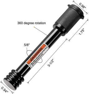 Récepteur d'attelage à goupille en acier AUTO de 5/8 pouces pour <span class=keywords><strong>suspension</strong></span> de remorque classe III IV 2 pouces <span class=keywords><strong>corde</strong></span> de remorquage à billes plateau de support de vélo voiture de camion - Product Image 3