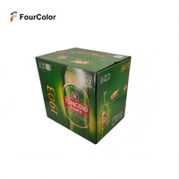 Boîte Cadeau Premium Personnalisée pour Bière – Emballage en Carton Kraft Ondulé avec Impression Fine pour Banquets et Traiteurs