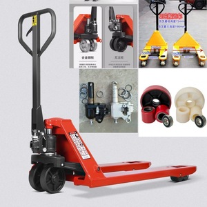 รถยกพาเลทไฮดรอลิกแบบแมนนวล สแตนเลส รับน้ำหนัก 1-10 ตัน สำหรับงานขนถ่ายสินค้าในคลังสินค้า - Product Image 5