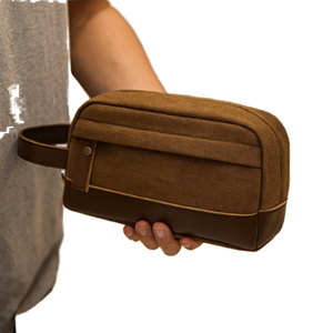 Organizador Colgante de Lona Resistente y Portátil para Hombre, para Bolsos, Viajes, Artículos Esenciales de Baño, con Cierre - Product Image 3