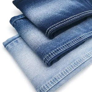 3/1 tejido de sarga tejido elástico jeans tela para mujer tela de mezclilla de Spandex alto Tela vaquero B3039
