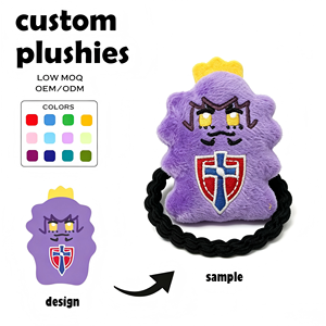 Chouchou en peluche personnalisé avec personnage de dessin animé mignon, figurine douce et rembourrée, élastique à cheveux, objet de collection, pour usage quotidien, souvenir, cadeau - Product Image 1