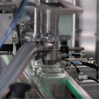 Machine automatique de remplissage d'huiles lubrifiantes, de liquides nettoyants pour toilettes, d'huiles essentielles comestibles, de liquides pour voitures, de produits en fûts jetables, de sachets d'eau et de bouteilles