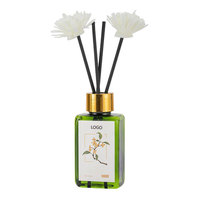 Diffuseur d'ambiance en roseau naturel écologique avec logo personnalisé, parfum floral fruité longue durée, 60 jours, pour hôtel et salle de bain