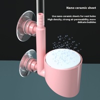 Pompe à oxygène pour aquarium, accessoire de pompe à bulles nano, raffineur d'air, pierre à bulles dense