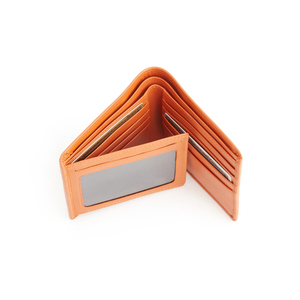 Porte-cartes court en cuir PU uni personnalisé de qualité supérieure pour hommes, fermeture ouverte, haute qualité, multi-cartes, faible MOQ, couleur et logo personnalisables pour entreprises - Product Image 6