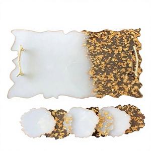 ถาดเสิร์ฟงานแต่งงานอเนกประสงค์ งานแฮนด์เมดจากเรซิ่น คุณภาพพรีเมียม ดีไซน์สไตล์ชายทะเล ราคาดีที่สุด - Product Image 1