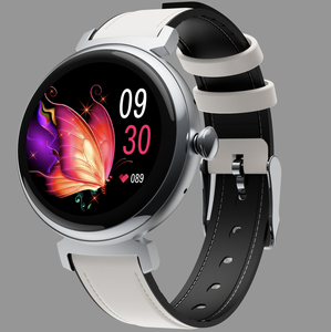 최신 2024 스마트 시계 Amoled 1.04 인치 BT 통화 건강 모니터 스마트 웨어러블 장치 DM70 IP68 여성 고급 시계 - Product Image 1