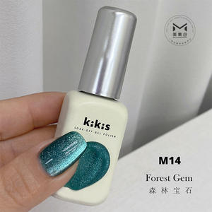 Kikis เซ็ตเจลทาเล็บ17สีแสงจันทร์ตาแมวใหม่2025ความหนาแน่นสูงแบบ Hema-Free TPU-Free เจลยูวีปลอดสารพิษสำหรับร้านทำเล็บ - Product Image 5
