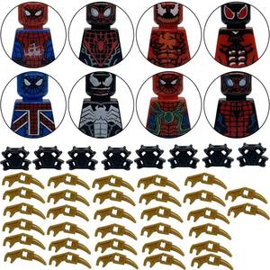Figuras Mini Personalizables al por Mayor, Figuras de Juguete, Estatuas de Superhéroes, Serie <span class=keywords><strong>Spiderman</strong></span>, Figuras de Bloques de Construcción Móviles, Juguete para Niños - Product Image 1