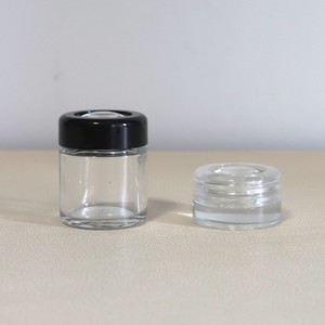 1oz 1.5oz 2oz 2.5oz 3oz Custom Child Resistance Child Proof <b>Packaging</b> Smell Proof Good Grade Glass Magnifying <b>Packaging</b> Jar - Product Image 3
