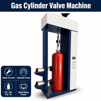 Machine automatique PLC de montage et de démontage de vannes de bouteilles de gaz en acier haute pression, pompe 380V/220V
