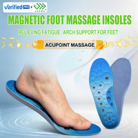 Semelles de sport magnétiques JOGHN à 11 points d'acupression pour le confort et le massage des pieds