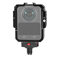 Kit de support de charge magnétique pour DJI OSMO 360, cage de protection métallique à dégagement rapide, griffe porte-accessoire, interface 1/4 pouce, léger, pour vélo et vlog