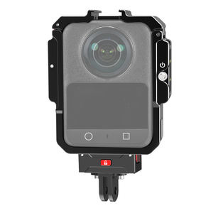 Kit de support de <span class=keywords><strong>charge</strong></span> magnétique pour DJI OSMO 360, <span class=keywords><strong>cage</strong></span> de protection métallique à dégagement rapide, griffe porte-accessoire, interface 1/4 pouce, léger, pour vélo et vlog - Product Image 1