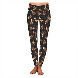 Novedad en Oferta: Leggings Casuales de Cintura Alta con Costuras, Súper Suaves, Transpirables, de Punto, Doble Cepillado, de Seda de Leche, Serie Goblin para Mujer - Product Image 3