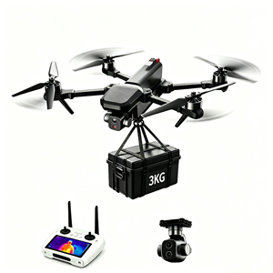 Dron FPV RTF AI de 10 pulgadas con control remoto, carga útil de 3 kg, alcance de 15 km, cámara 4K HD, dron FPV profesional para mapeo. - Product Image 2
