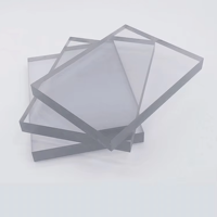 Panneaux en polycarbonate anti-reflet, protection UV, résistance aux rayonnements, tailles/couleurs personnalisées, finition mate, simple/double face