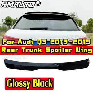 สปอยเลอร์หลังสำหรับ Audi Q3 ปี 2014 2015 2016 2017 2018 2019 ชิ้นส่วนภายนอกทำจากพลาสติก ABS สปอยเลอร์หลังคาท้ายรถยนต์ อุปกรณ์ตกแต่งรถยนต์ - Product Image 2