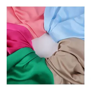 Sarees Party Wear 100% Polyester Satin Robe Fabric for Casual Dresses Wraps Wedding Twinkle Duchess Shiny Semi-dull Satin Woven