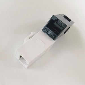 RJ45 8P8C mạng trực tiếp CAT5e CAT6 cat6A <span class=keywords><strong>Keystone</strong></span> Jack <span class=keywords><strong>Cat</strong></span> <span class=keywords><strong>5e</strong></span> không được che chở che chắn Ethernet ổ cắm mô-đun <span class=keywords><strong>Keystone</strong></span> RJ45 Coupler - Product Image 5