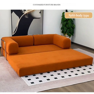 हरे कॉर्डड्यूरॉय सोफे बिस्तर परिवर्तनीय आधुनिक स्लीपर सोफे फोल्डेबल वेवेट फ्यूटन ग्रीन गोल्ड आर्मरेस्ट डे 1 का सेट - Product Image 6