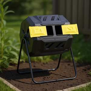 Compostiera Aerata Multicolore, Attrezzo Manuale da Giardino per Compostaggio - Product Image 2