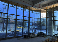 Photochromic Laminated Glass Outdoor Staircase Bathroom NGT79 5mm LT + 0.76 PVB + 5mm LT+12AR+5mmLT UV Block Anti-Glare Energy
