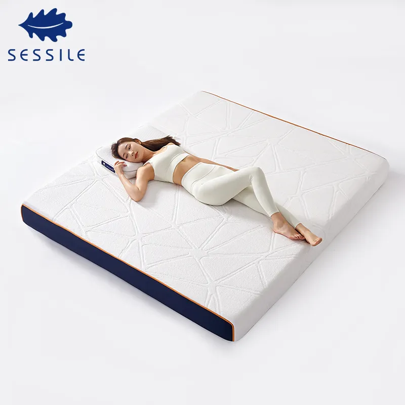 High Density Soft Memory Foam Pocket Spring Mattress In A Box Single Double Twin Size 5 Star Hotel Mattress