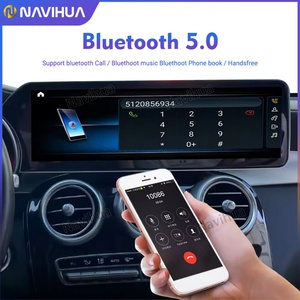 NaviHua 14.9 มัลติมีเดีย GPS นำทาง จอแอนดรอยด์ รองรับ Carplay รุ่นใหม่ อัปเกรดสำหรับรถยนต์เมอร์เซเดสเบนซ์ C GLC Class W205 X253 ปี 2015 2018 - Product Image 4