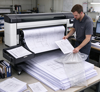 HP DesignJet XL 3800 36-inci 4-Warna Multifungsi Plotter Inkjet Warna Format Besar, Printer All-in-One Format Lebar