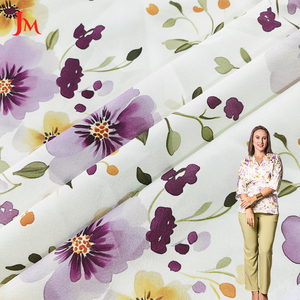 महिलाओं के लिए एम कस्टम डिजिटल प्रिंट 100% पॉलिएस्टर गुणवत्ता आश्वासन रेशम साटन कपड़े - Product Image 3