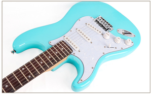Smiger-guitarra eléctrica para zurdos, venta al por mayor, precio 22 trastes, actualización ST - Product Image 2