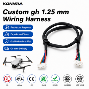 Özel 1.25mm Aralıklı Kablo Demeti Molex Picoblade MX1.25 Uyumlu Konnektör Kablosu Elektronik Cihazlar için - Product Image 1