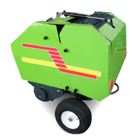 Mini presse à foin pour ensilage Net Wrap Round Balling way foin/strow presse à balles