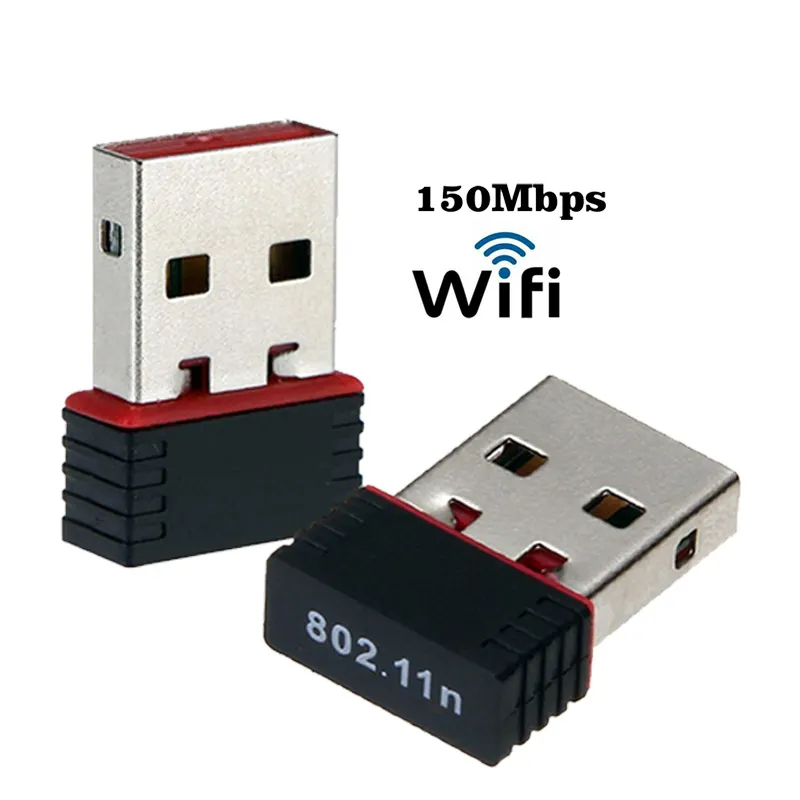 Mini Senza Fili mt 7601 150Mbps Adattatore USB WiFi 802.11n 150M Rete Scheda Lan per windows ce