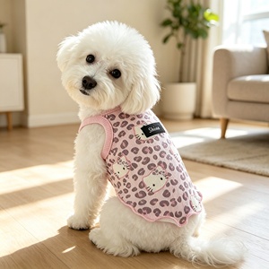 Abbigliamento per Animali Domestici: Gilet Rinfrescante per Cani in Poliestere con Stampa Cartoon, Traspirante ed Ecologico per Teddy e Bichon in Estate - Product Image 4