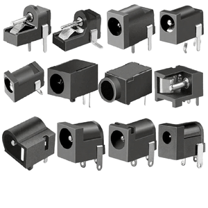 Bán buôn <span class=keywords><strong>DC</strong></span> cắm Adapter 3P nữ <span class=keywords><strong>DC</strong></span> Jack kết nối cao 55 21 25 5.5 2.1 2.5 5.5x1/2.5 mét Ổ cắm điện dc012a cho LED - Product Image 5