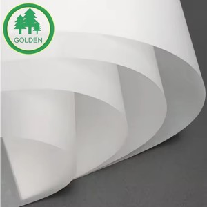 Wholesale Food Grade Virgin Pulp 35gsm 40gsm MG White Kraft <b>Paper</b> with PE Coating - Product Image 5