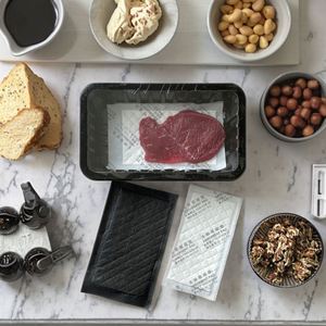 Tapis absorbant de haute qualité, écologique, de qualité alimentaire, pour viande et fruits de mer, idéal pour l'absorption de la sang et de l'eau, pour usage domestique et en supermarché - Product Image 1