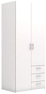 BALOM Hot Home Furniture <strong>Cheap</strong> Modern <strong>White</strong> Matte Bedroom Cupboard <strong>Wardrobe</strong> - Product Image 5