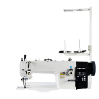 Machine à coudre le cuir à double synchronisation 0303D pour matériaux épais avec moteur servo pour alimentation intégrée et entraînement direct par ordinateur