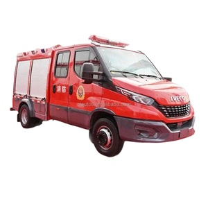 Tri-Ring 4X2 Mountain Forest Fire Rescue Camion de pompiers Libération 11495 Kg Camion de pompiers avec <span class=keywords><strong>2</strong></span>.5cbm Volume efficace Direct - Product Image 1