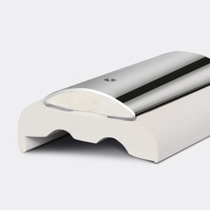 PVC Base 70 mm alta per 50 mm sfera profilo parafango per barche - Product Image 1