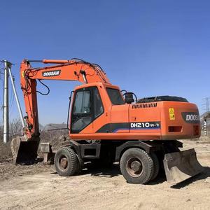 รถขุดล้อยี่ห้อ Doosan รุ่น DH210W-7 น้ำหนัก 21 ตัน นำเข้า สำหรับงานก่อสร้างถนนในเมือง รุ่นยอดนิยม มีสินค้าในสต็อก - Product Image 1