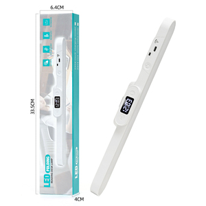 Đèn LED hiện đại có thể sạc lại, treo tường, điều khiển từ xa, đọc tường, nghiên cứu, Đồng hồ Thời gian xoay, từ tính 1200mA, đèn mát - Product Image 6