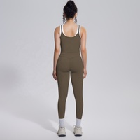 Ensemble 2 pièces de sport pour femme : Legging de yoga taille haute respirant et sans couture, et débardeur anti-transpiration – Vente en gros